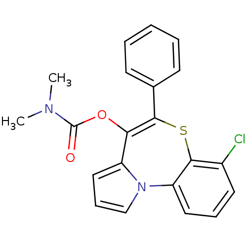 Chemical structure of BindingDB Monomer ID 50038256