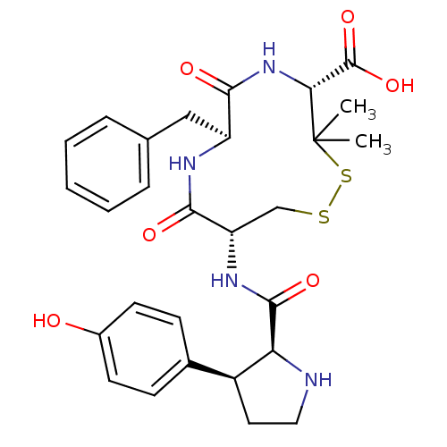 Chemical structure of BindingDB Monomer ID 50038402