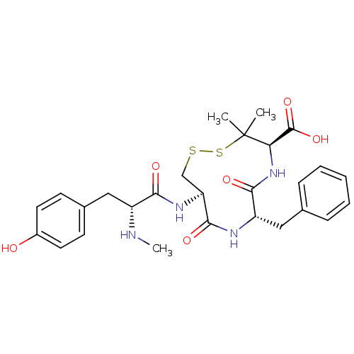 Chemical structure of BindingDB Monomer ID 50038403