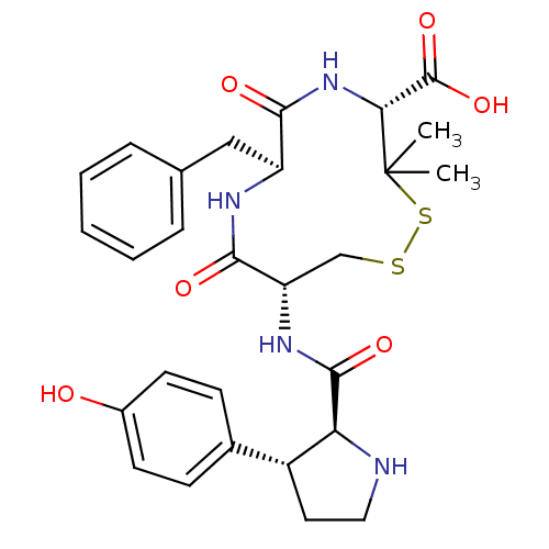 Chemical structure of BindingDB Monomer ID 50038405
