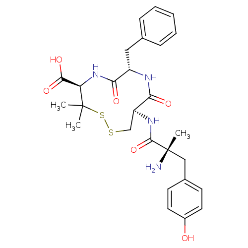 Chemical structure of BindingDB Monomer ID 50038407