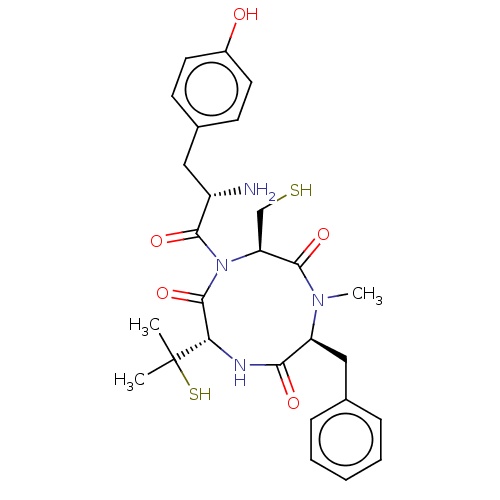 Chemical structure of BindingDB Monomer ID 50038410