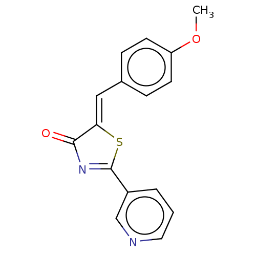 Chemical structure of BindingDB Monomer ID 50038437
