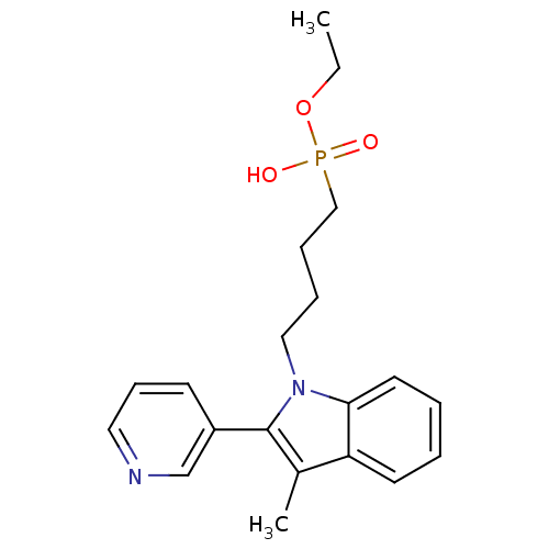 Chemical structure of BindingDB Monomer ID 50038586