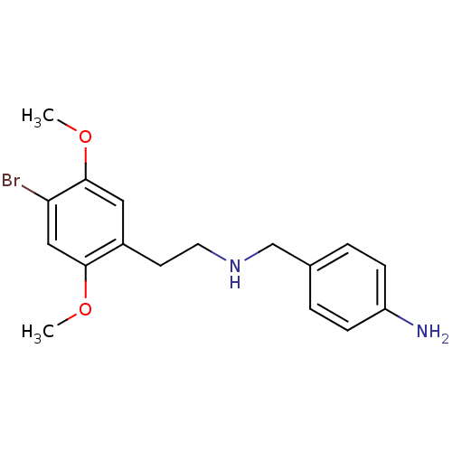 Chemical structure of BindingDB Monomer ID 50038671