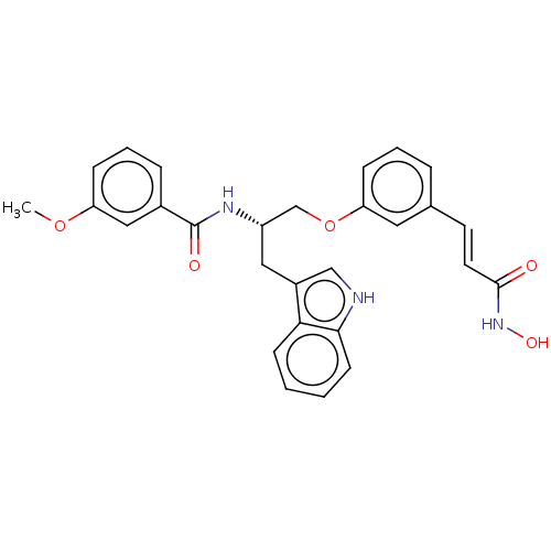 Chemical structure of BindingDB Monomer ID 50038730