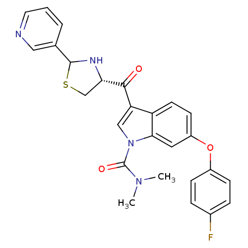 Chemical structure of BindingDB Monomer ID 50038754