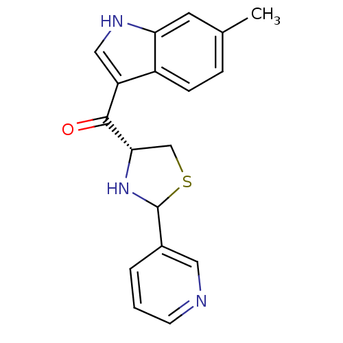 Chemical structure of BindingDB Monomer ID 50038761