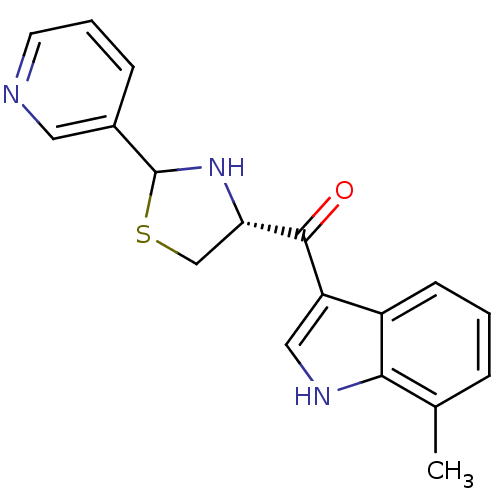 Chemical structure of BindingDB Monomer ID 50038762