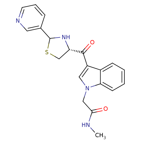 Chemical structure of BindingDB Monomer ID 50038763