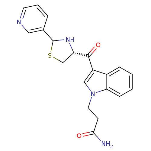 Chemical structure of BindingDB Monomer ID 50038771