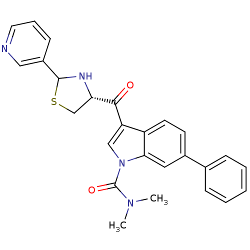 Chemical structure of BindingDB Monomer ID 50038772