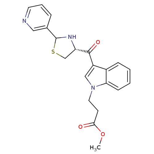 Chemical structure of BindingDB Monomer ID 50038775