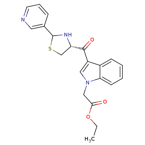 Chemical structure of BindingDB Monomer ID 50038780