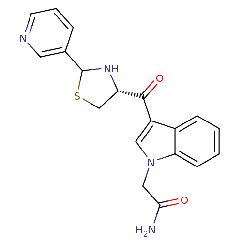 Chemical structure of BindingDB Monomer ID 50038782