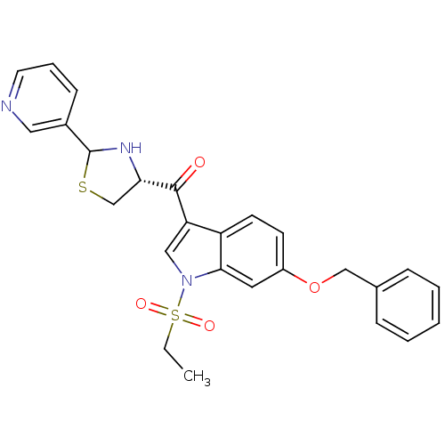 Chemical structure of BindingDB Monomer ID 50038783