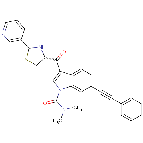 Chemical structure of BindingDB Monomer ID 50038786
