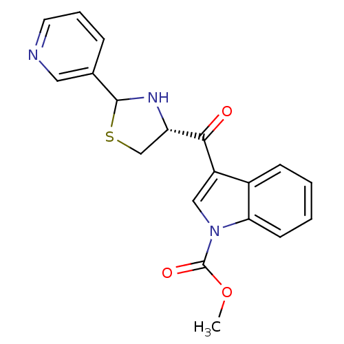 Chemical structure of BindingDB Monomer ID 50038788