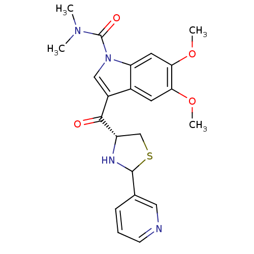 Chemical structure of BindingDB Monomer ID 50038789