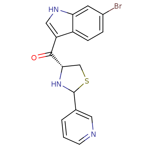 Chemical structure of BindingDB Monomer ID 50038793
