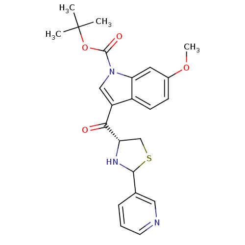 Chemical structure of BindingDB Monomer ID 50038799