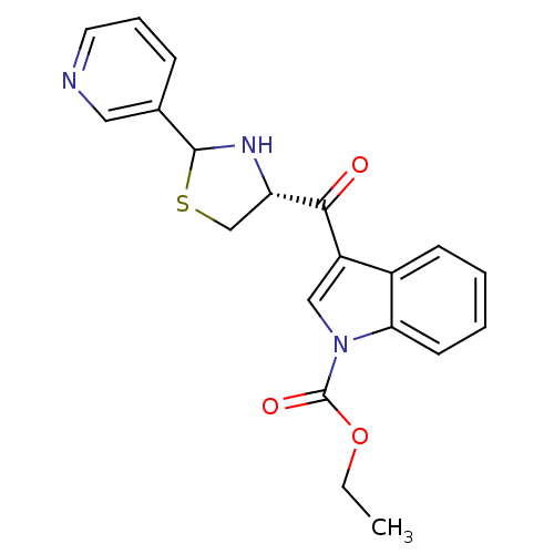 Chemical structure of BindingDB Monomer ID 50038800