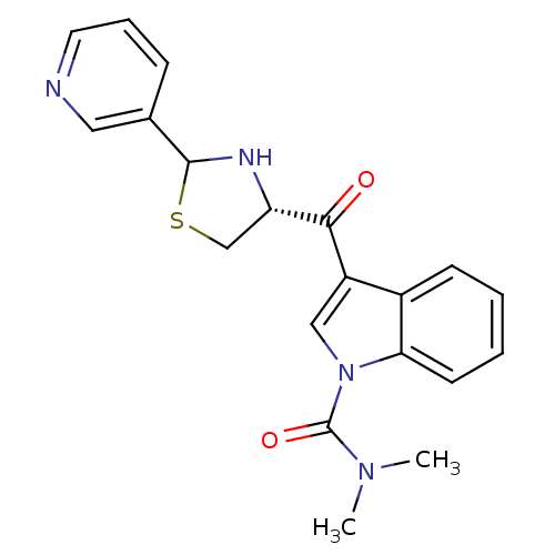 Chemical structure of BindingDB Monomer ID 50038809