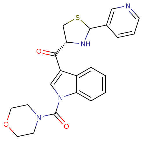 Chemical structure of BindingDB Monomer ID 50038819
