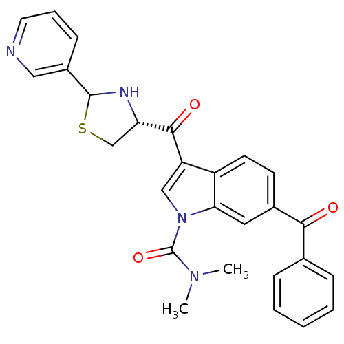 Chemical structure of BindingDB Monomer ID 50038834