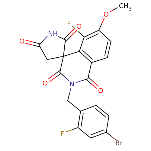 Chemical structure of BindingDB Monomer ID 50038845