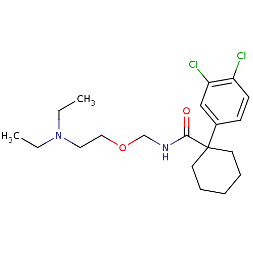 Chemical structure of BindingDB Monomer ID 50039191