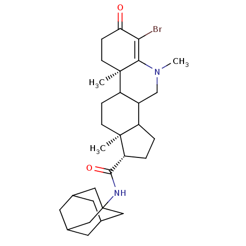 Chemical structure of BindingDB Monomer ID 50039256