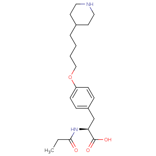Chemical structure of BindingDB Monomer ID 50039570