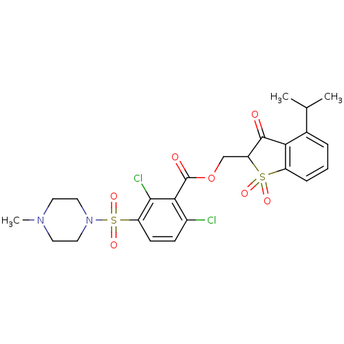Chemical structure of BindingDB Monomer ID 50039635