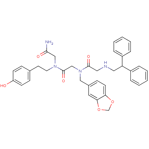 Chemical structure of BindingDB Monomer ID 50039665