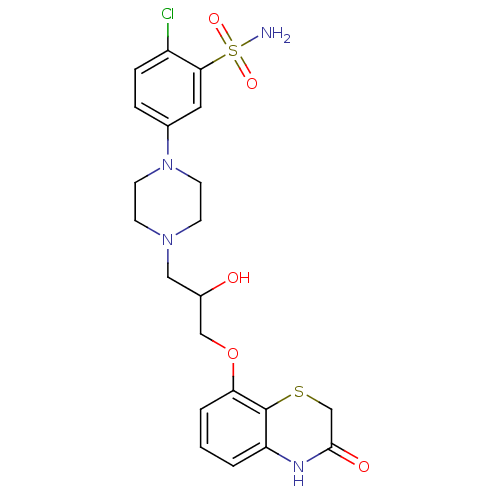 Chemical structure of BindingDB Monomer ID 50040066