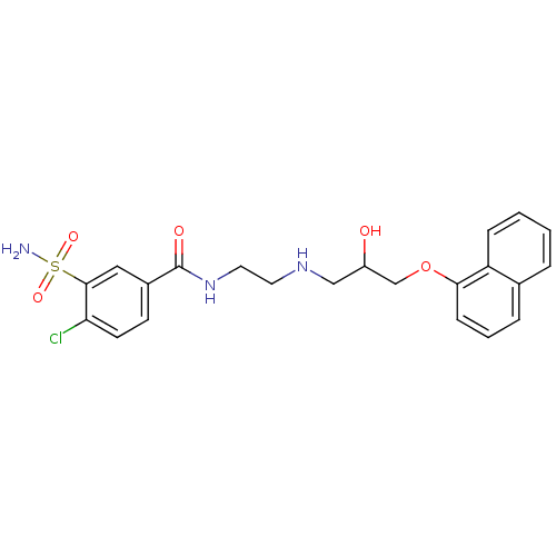 Chemical structure of BindingDB Monomer ID 50040067