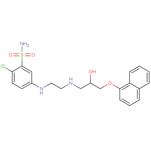 Chemical structure of BindingDB Monomer ID 50040074