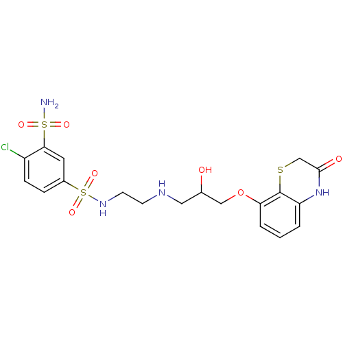 Chemical structure of BindingDB Monomer ID 50040076