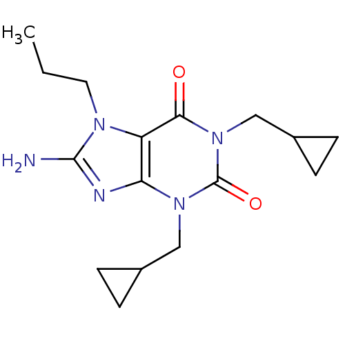 Chemical structure of BindingDB Monomer ID 50040351