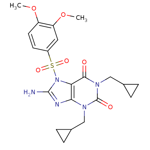 Chemical structure of BindingDB Monomer ID 50040354