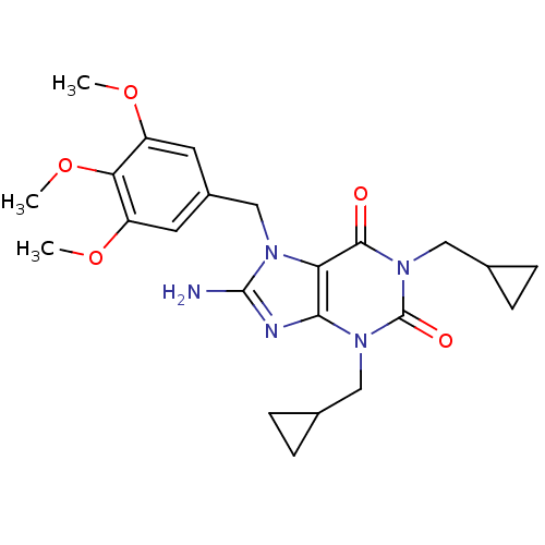 Chemical structure of BindingDB Monomer ID 50040374