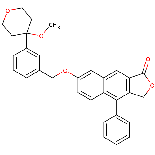 Chemical structure of BindingDB Monomer ID 50040423
