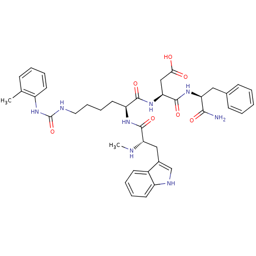 Chemical structure of BindingDB Monomer ID 50040522