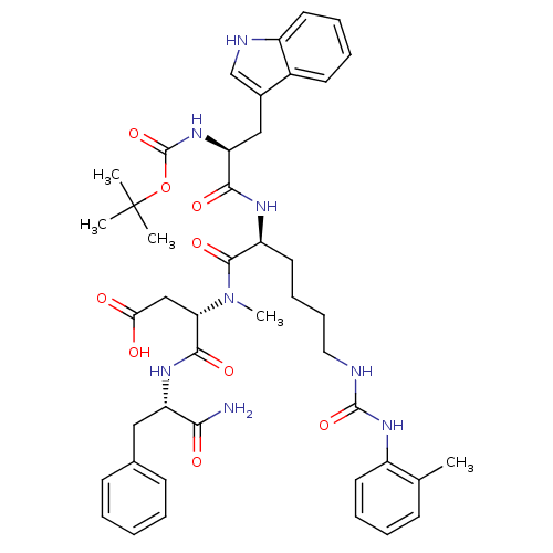 Chemical structure of BindingDB Monomer ID 50040523