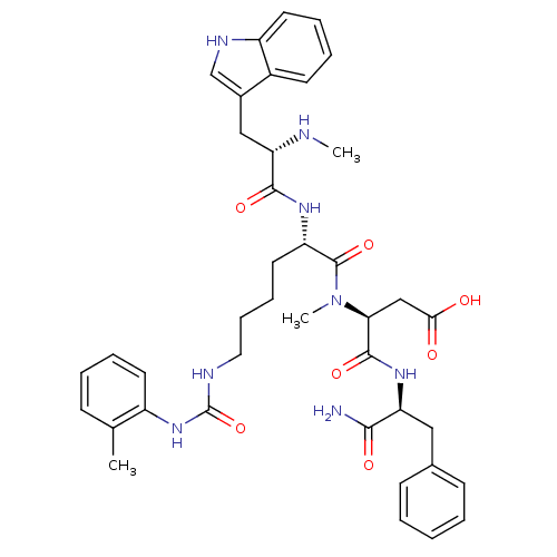 Chemical structure of BindingDB Monomer ID 50040524