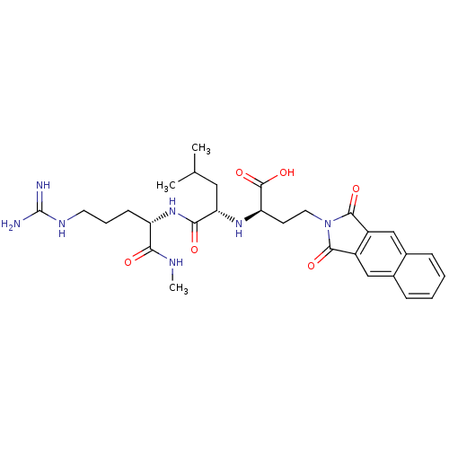 Chemical structure of BindingDB Monomer ID 50040580
