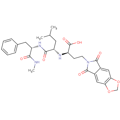 Chemical structure of BindingDB Monomer ID 50040593