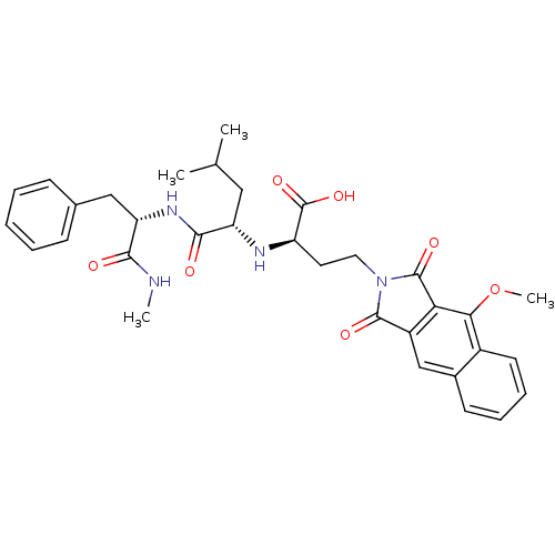 Chemical structure of BindingDB Monomer ID 50040597