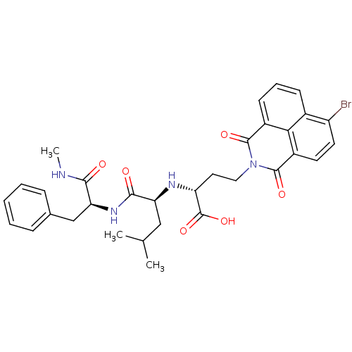 Chemical structure of BindingDB Monomer ID 50040605